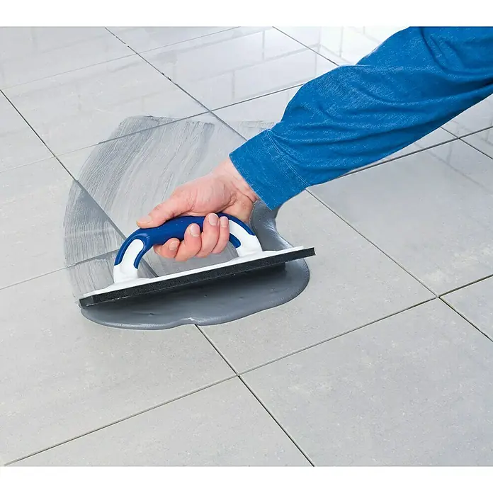 Knauf Flexfuge Schnell - Zementgrau, 5 kg - Anwendungsbeispiel