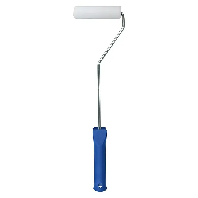 F18 Farbroller - Breite Rolle: 10 cm, Bügelstärke: 6 mm, Material Bezug: Textilfaser - Vorderansicht
