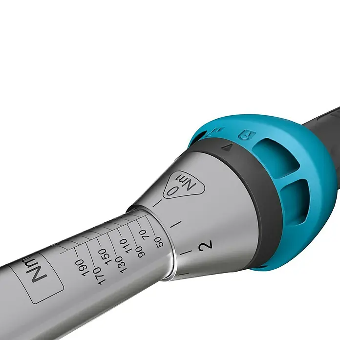 Hazet Drehmomentschlüssel 5120-3CT - ½″ Vierkant, 10 - 60 Nm - Detailaufnahme