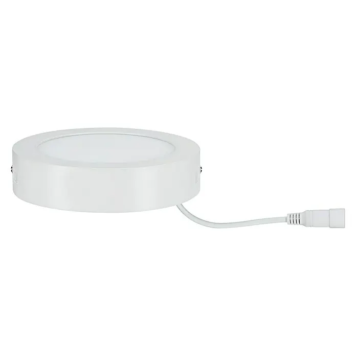 Paulmann Okrugla stropna LED svjetiljka - 12,5 W, Ø x V: 17 x 3,8 cm, Bijele boje, Topla bijela - Detaljan prikaz