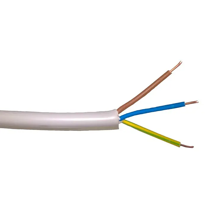 Schlauchleitung PVC - 5 m, Anzahl Adern: 3, Querschnitt: 1,5 mm²