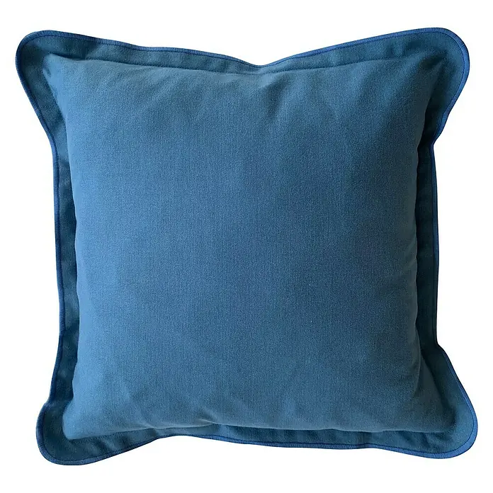 Cojín Mimos - Azul, 45 x 45 cm, 50 % algodón, 50 % poliéster