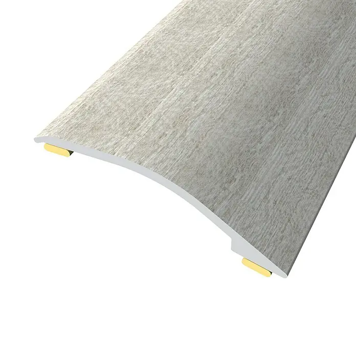 Baglinox Perfil de transición inclinado Roble - 45 - Roble, 90 cm x 38 mm, Pegado