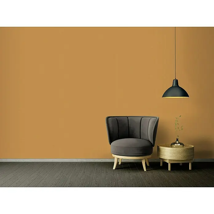 AS Creation Ethnic Origin Vliestapete - Ocker, Uni, 10,05 x 0,53 m - Stimmungsaufnahme