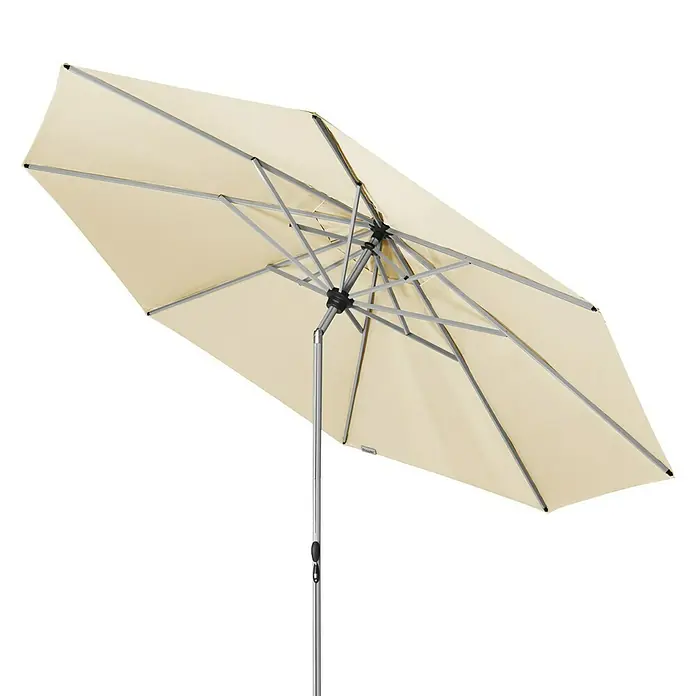 Doppler Sonnenschirm Active Teleskop - Natur, Durchmesser: 333 cm - Vorderansicht