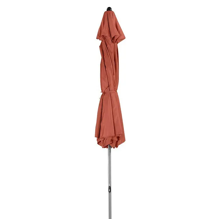 Doppler Sonnenschirm Active Teleskop - Terracotta, Durchmesser: 333 cm - Vorderansicht