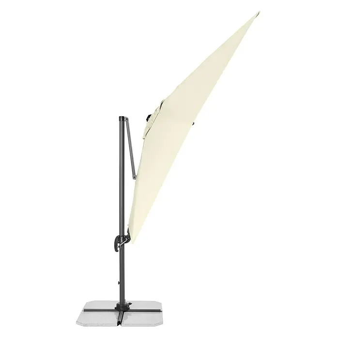 Derby Ravenna Pendelschirm Ax - Natur, L x B: 268 x 268 cm - Vorderansicht