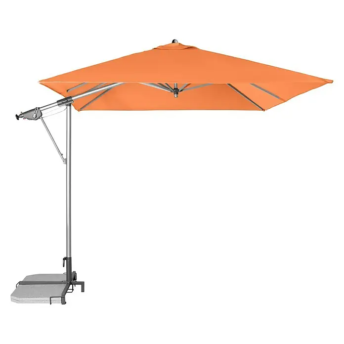 Doppler Sunline Pendelschirm - Orange, L x B: 298 x 225 cm - Vorderansicht