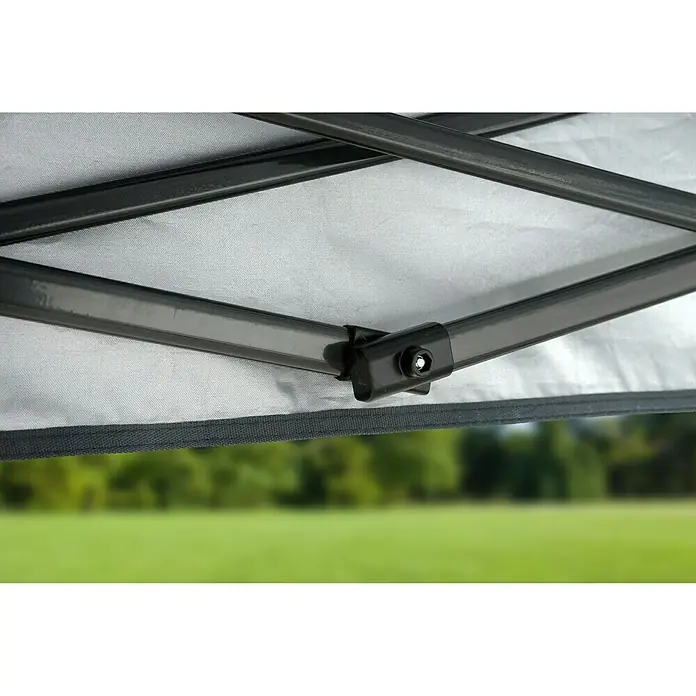 ShelterLogic Faltpavillon QUIK Shade Summit - L x B x H: 300 x 300 x 300 cm, Taupe - Detailaufnahme