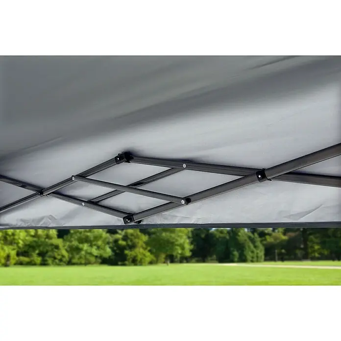 ShelterLogic Faltpavillon QUIK Shade Summit - L x B x H: 300 x 300 x 300 cm, Taupe - Detailaufnahme