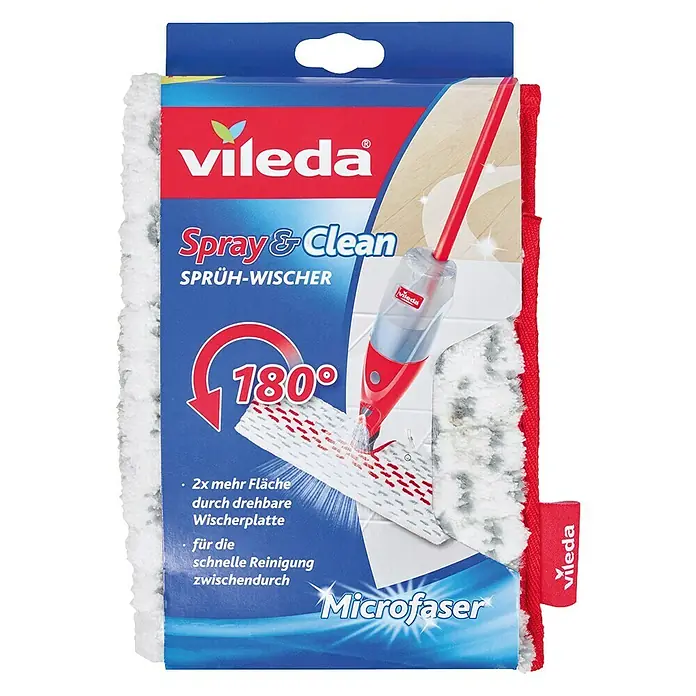 Vileda Rezervna krpa od mikrovlakana - Namijenjeno za: Vileda Spray & Clean brisač s raspršivačem