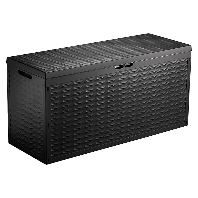 Jelenia Plast Garten-Aufbewahrungsbox Cargo - L x B x H: 120 x 45 x 60 cm, Anthrazit