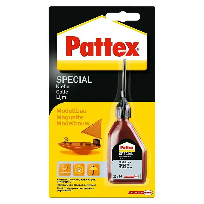 Pattex Spezialkleber Modellbau - 30 g - Vorderansicht