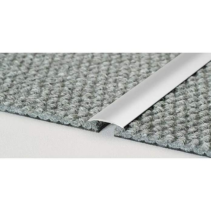 LOGOCLIC Übergangsprofil 130 - Silber, 1 m x 30 mm x 3,9 mm, Montageart: Kleben - Detailaufnahme