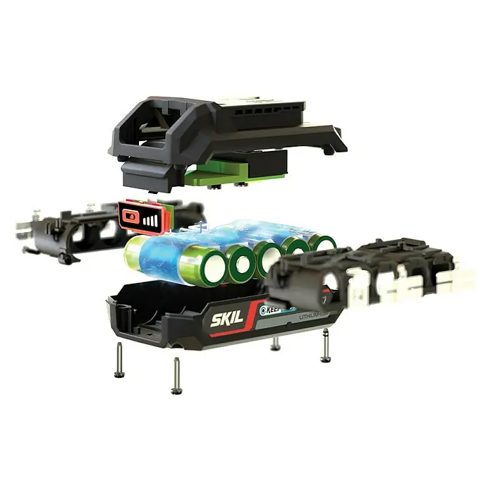 Skil Energy Platform Akku & Ladegerät 3111AA - 18 V, 1 Akku, 4 Ah - Vorderansicht