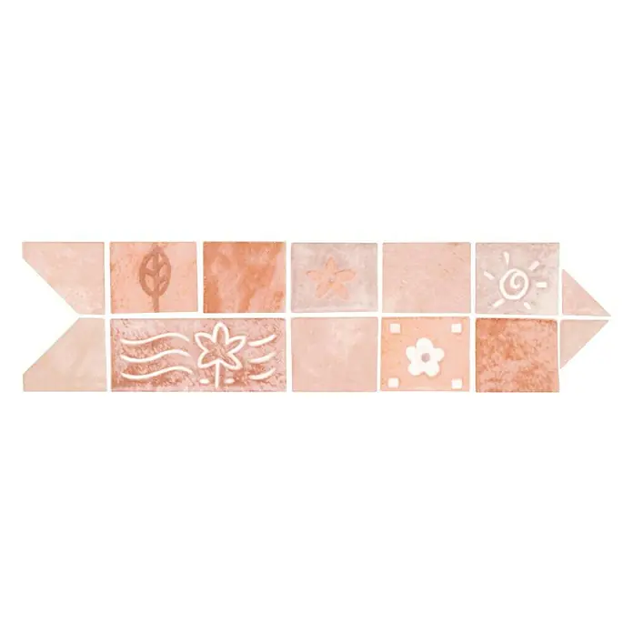 Cenefa Jardín - 20 x 6 cm, Beige