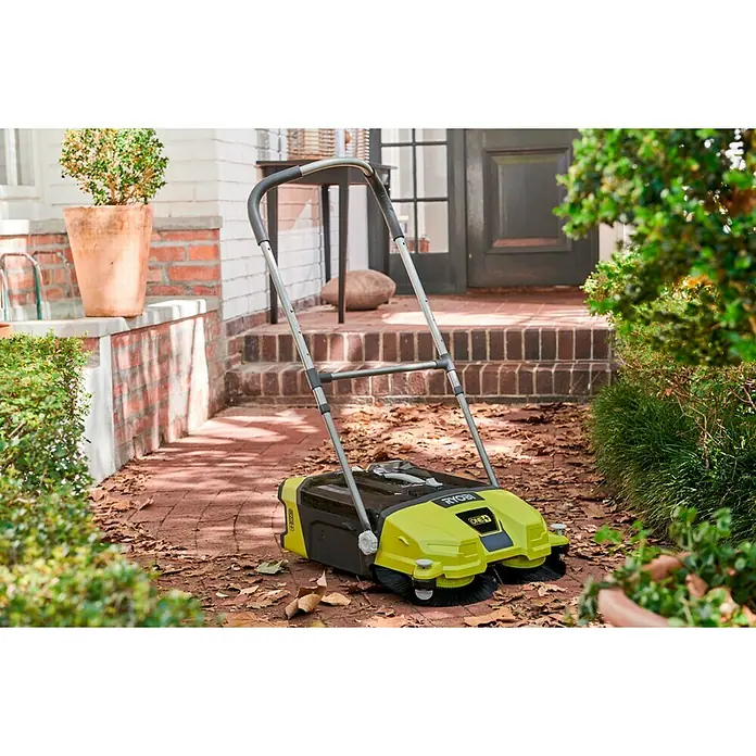 Ryobi ONE+ Barredora manual de batería R18SW3-0 - 18 V, Sin batería, Volumen de recipiente: 17 l