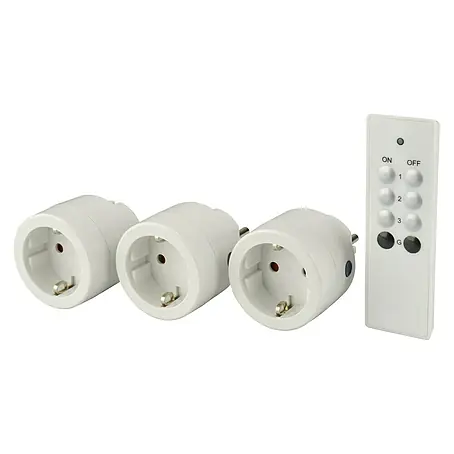 Voltomat  Funksteckdosen-Set 4-fach