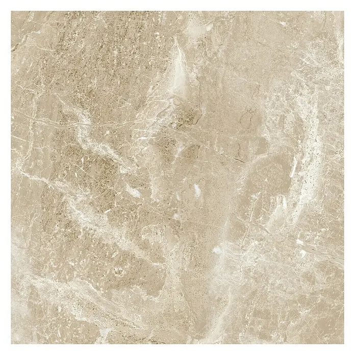 Azteca Feinsteinzeugfliese Fontana Lux - L x B: 60 x 60 cm, Braun, Glänzend