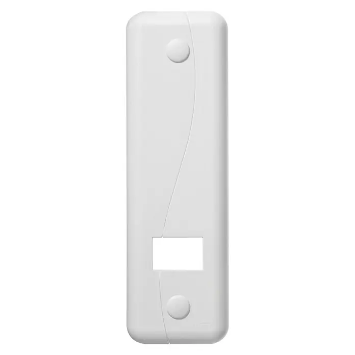 Schellenberg Abdeckplatte Softline - 210 x 64 x 9 mm, Lochabstand: 160 mm, Weiß