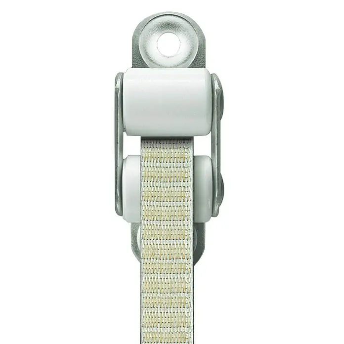 Schellenberg Doppelleiterrolle Standard - Gurtbreite: 14 mm, Geeignet für: Rollladen-Mini-Systeme, Weiß