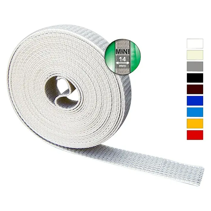 Schellenberg Rollladengurt Mini - Beige, Länge: 6 m, Gurtbreite: 14 mm