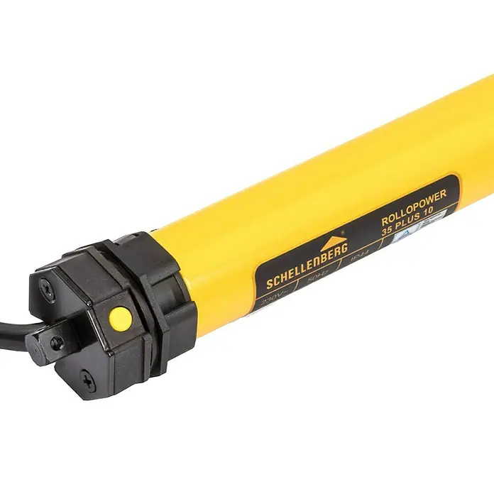 Schellenberg Rohrmotor Mini Plus 10 - Max. Rollladenfläche: 6 m² bei Kunststoffrollläden, Einbaulänge: 570 mm, Zugkraft: 25 kg