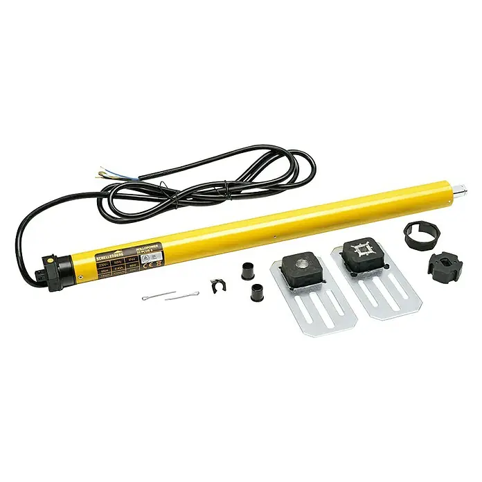 Schellenberg Rohrmotor Mini Plus 6 - Max. Rollladenfläche: 4 m² bei Kunststoffrollläden, Einbaulänge: 570 mm, Zugkraft: 15 kg