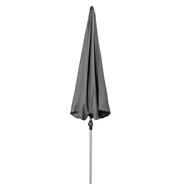 Doppler Active Sonnenschirm - Anthrazit, 200 cm - Vorderansicht