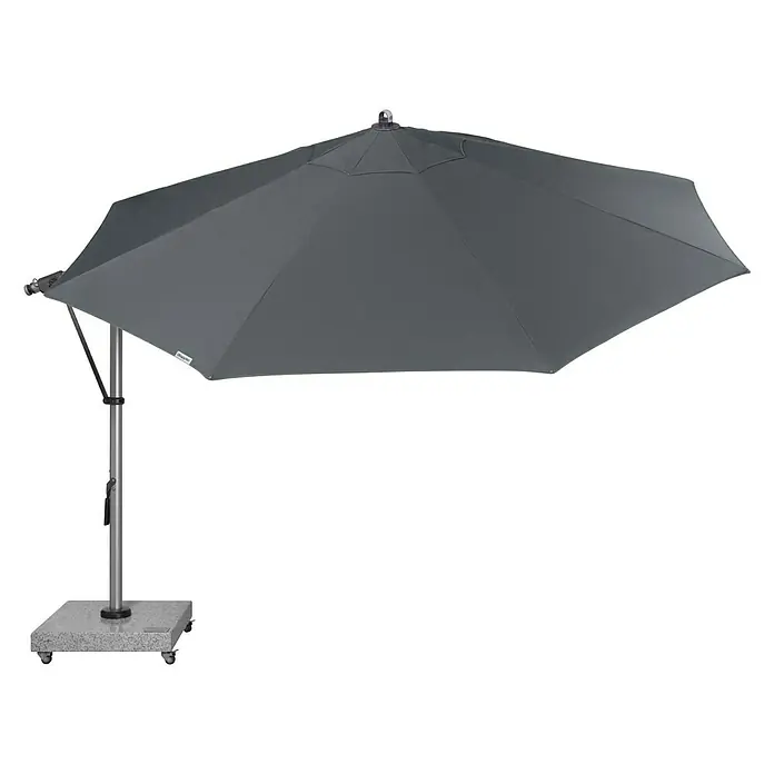 Doppler Expert Pendelschirm - Anthrazit, 350 cm - Ansicht von oben