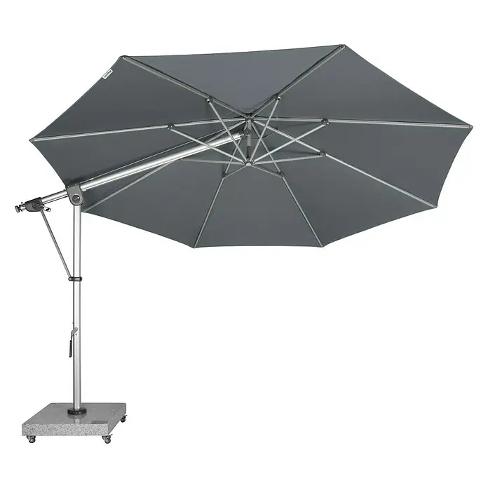 Doppler Expert Pendelschirm - Anthrazit, 350 cm - Ansicht von unten