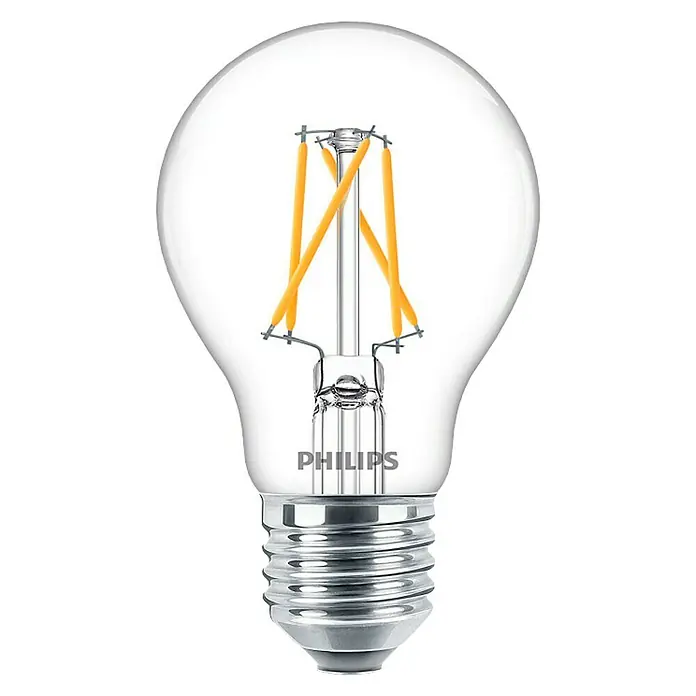 Philips Bombilla LED Vintage - 7,5 W, E27, Color de luz: Blanco cálido, No regulable, Redonda