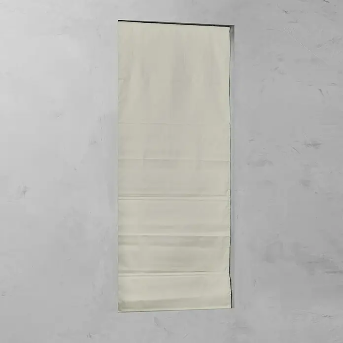 Raffrollo - B x H: 60 x 180 cm, Leinen - Vorderansicht