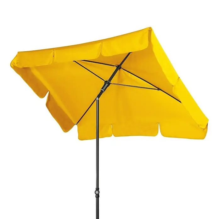 Doppler Sunline Sonnenschirm Sunline Waterproof Neo - Gelb, 185 x 120 cm - Vorderansicht