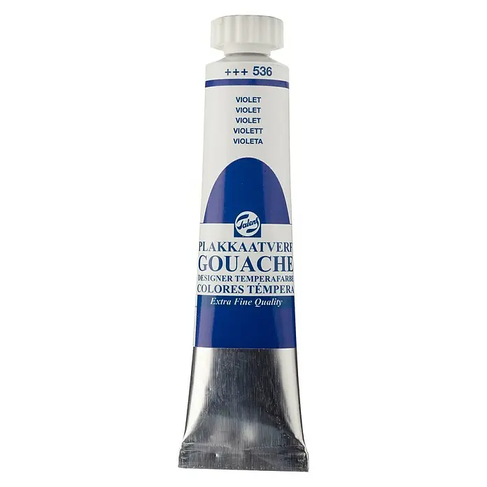Talens Pintura gouache - Violeta, 20 ml, Mate