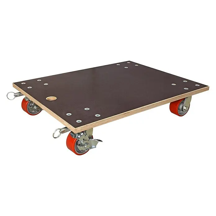 Wagner System Transportroller MM 1348 - L x B x H: 780 x 590 x 160 mm, Traglast: 1.000 kg - Linke Seitenansicht