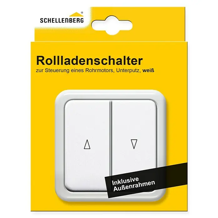 Schellenberg Rollladenschalter - Doppel-Wippschalter