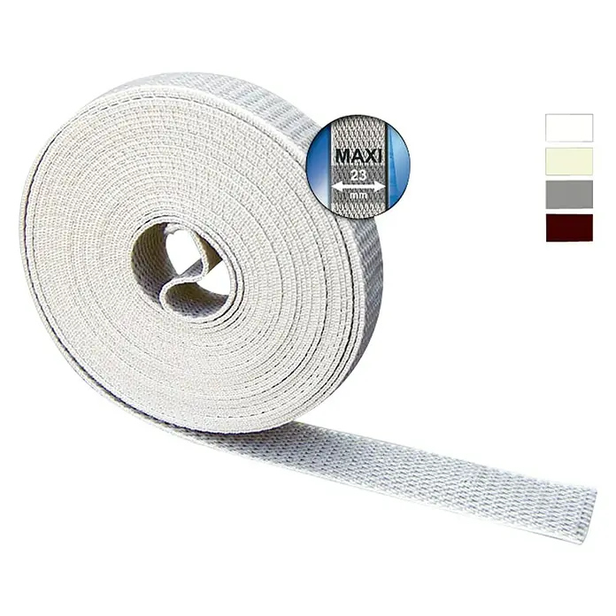 Schellenberg Rollladengurt Maxi - Grau, Länge: 4,5 m, Gurtbreite: 23 mm