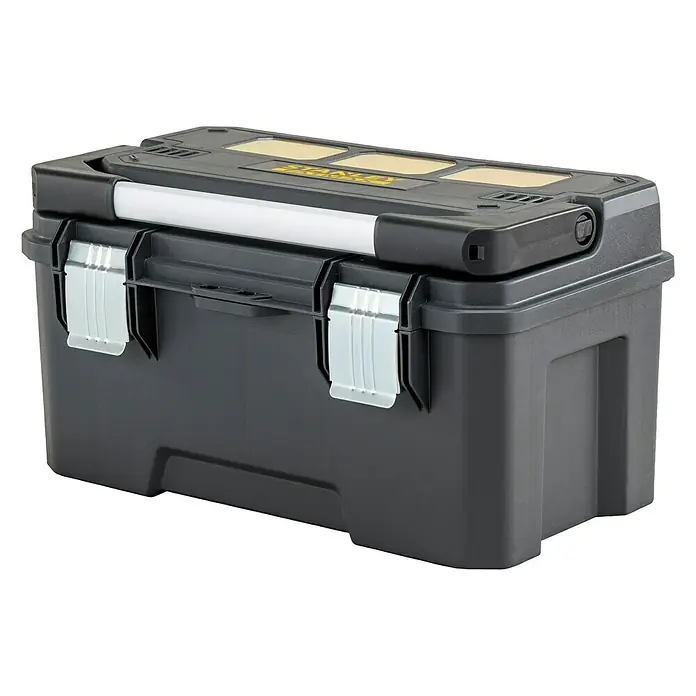 Stanley FatMax Werkzeugkasten Pro Cantilever 20" - Kunststoff, Fassungsvermögen: 29 l, 20″ - Rechte Seitenansicht