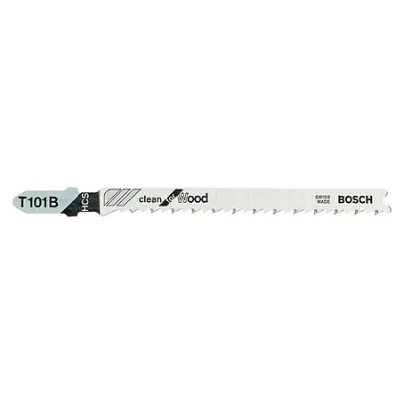 Bosch Professional  Hoja de sierra de calar T 101 B Clean for Wood