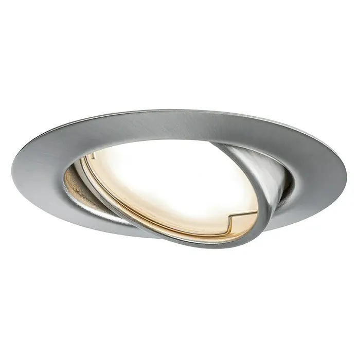 Paulmann LED-Einbauleuchte Base - 5 W, Warmweiß, Durchmesser: 51 mm - Vorderansicht