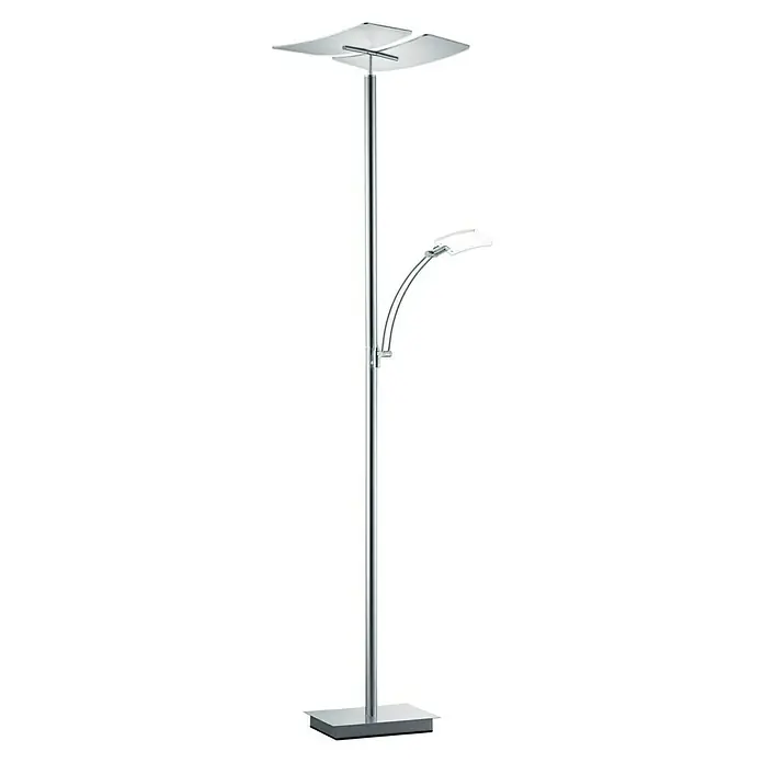 LED-Deckenfluter Duo - Höhe: 182 cm - Vorderansicht