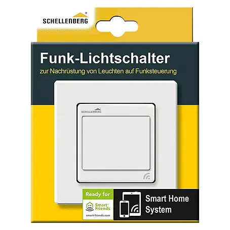 Schellenberg Smart Home Funk-Lichtschalter
