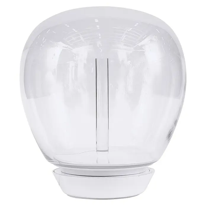 Artemide LED-Tischleuchte Empatia 26 - 20 W, Weiß, Transparent, Warmweiß, Höhe: 29 cm - Vorderansicht