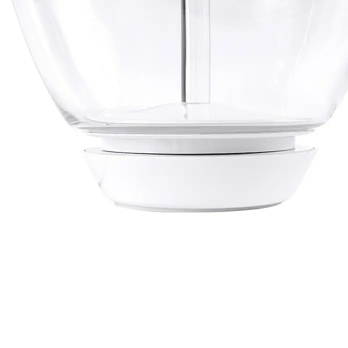 Artemide LED-Tischleuchte Empatia 26 - 20 W, Weiß, Transparent, Warmweiß, Höhe: 29 cm - Vorderansicht