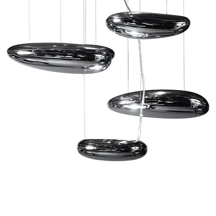 Artemide Pendelleuchte Mercury Mini - Höhe: 56,2 cm - Vorderansicht