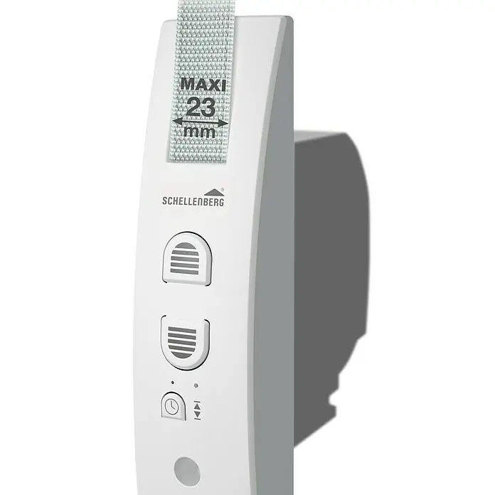 Schellenberg Rollladen-Gurtwickler Rollo Drive 45 - Unterputz, Gurtbreite: 23 mm, Lochabstand: 135 mm - 165 mm