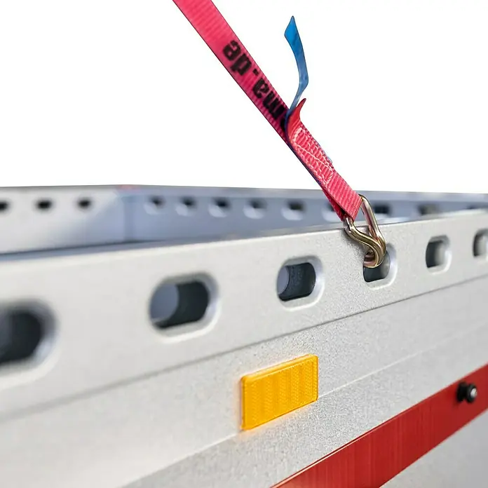 Stema Anhänger BH-R 850 - Nutzlast: 685 kg, Einachser, Kasteninnenmaß: 201 x 108 x 33 cm, Gebremst - Vorderansicht