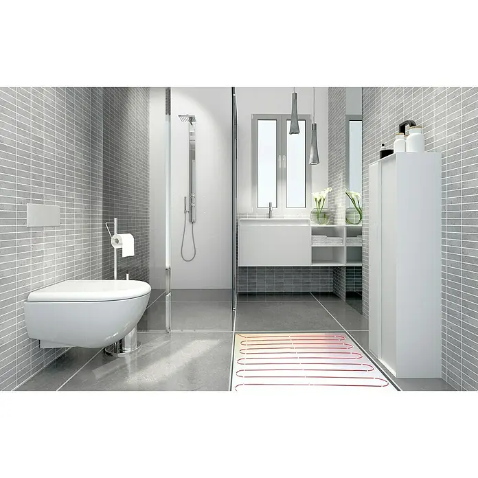 Admiral E-Power Podno grijanje Profi - 41 m, Grijaća površina: 5,5 m², 135 W/m² - Pogled odozgo