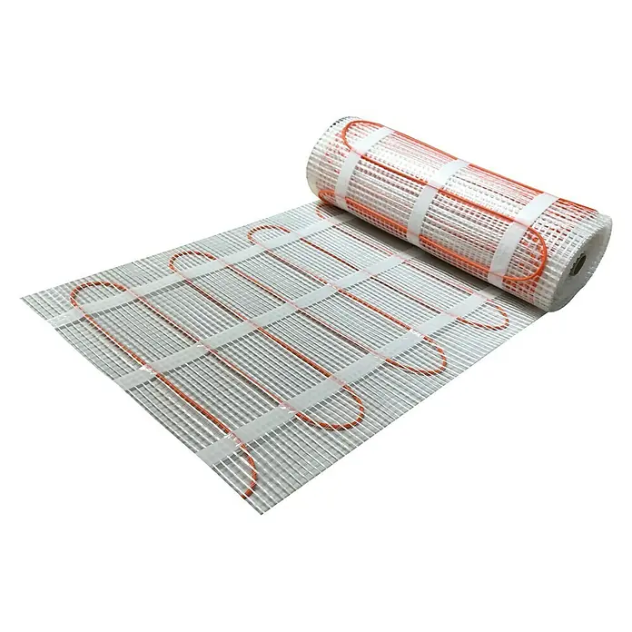 Admiral E-Power Fußbodenheizung Comfort - 25,4 x 0,5 m, Beheizbare Fläche: 12 m², 135 W/m² - Ansicht von oben